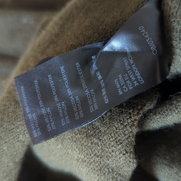 Anthropologie Margarita Tunic Sweater in Olive - Picture 9 of 9